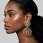 Lyra - Geometric Bold Earrings