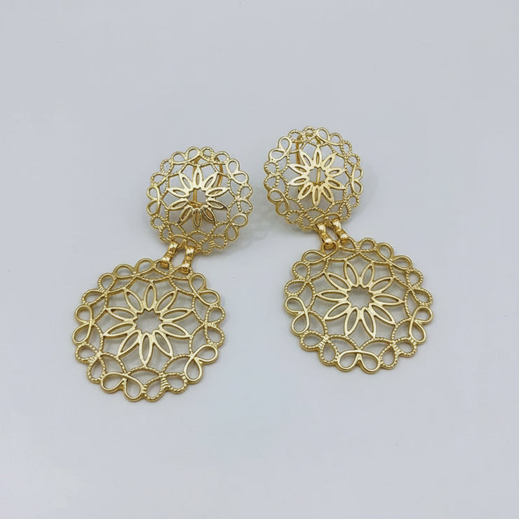 Lyra - Geometric Bold Earrings