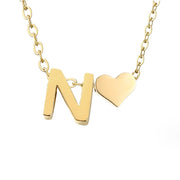 Niamh - Love & Letter Initial Necklace