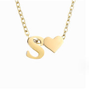 Niamh - Love & Letter Initial Necklace