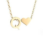 Niamh - Love & Letter Initial Necklace