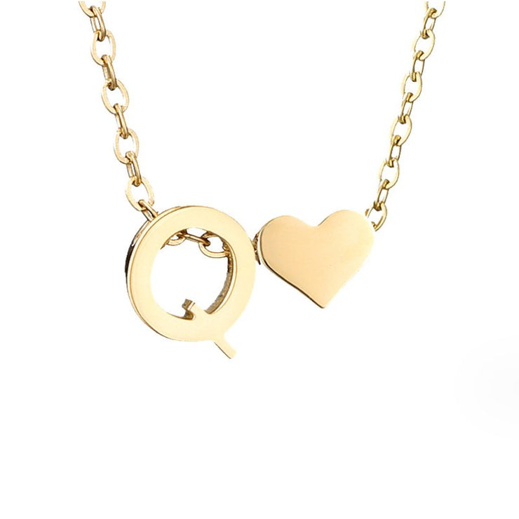 Niamh - Love & Letter Initial Necklace