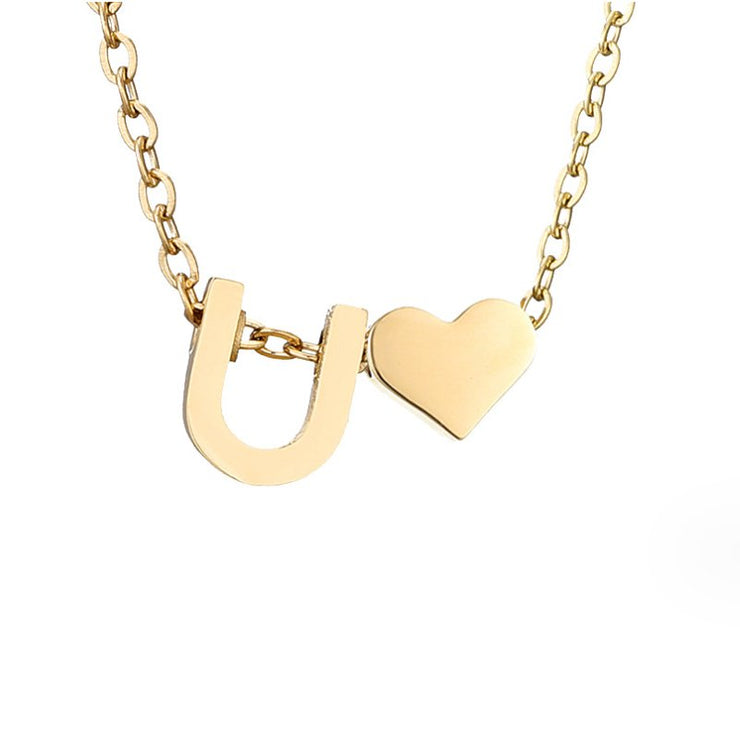 Niamh - Love & Letter Initial Necklace