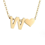 Niamh - Love & Letter Initial Necklace