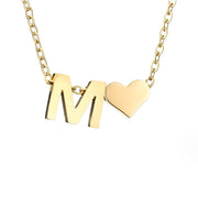 Niamh - Love & Letter Initial Necklace