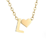 Niamh - Love & Letter Initial Necklace