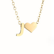 Niamh - Love & Letter Initial Necklace