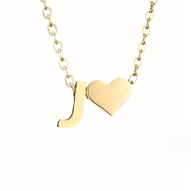 Niamh - Love & Letter Initial Necklace