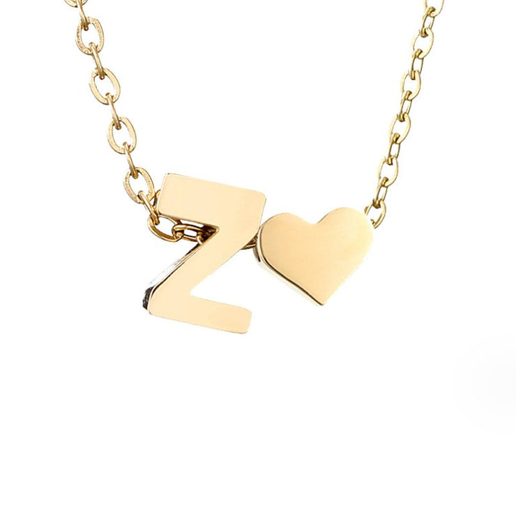 Niamh - Love & Letter Initial Necklace