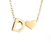 Niamh - Love & Letter Initial Necklace