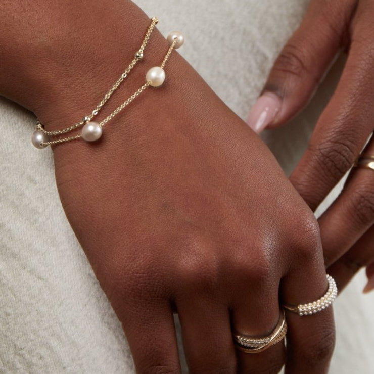 Tamsin - Pearl Chain Bracelet