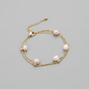 Tamsin - Pearl Chain Bracelet
