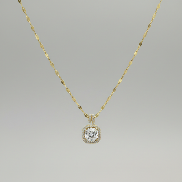 Roselle - Iconic Dainty Necklace Sparkling Diamond
