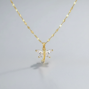Roselle - Iconic Dainty Butterfly Necklace