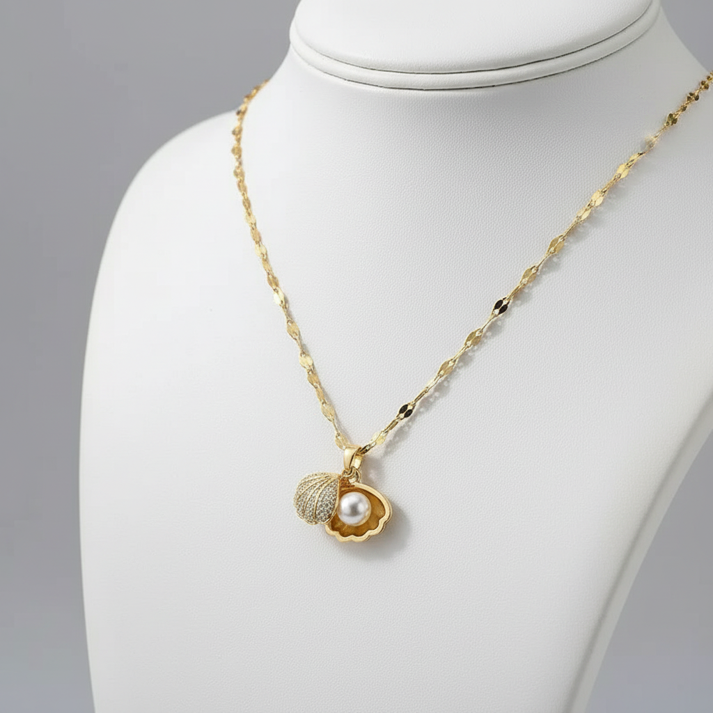 Roselle - Iconic Dainty Shell Necklace