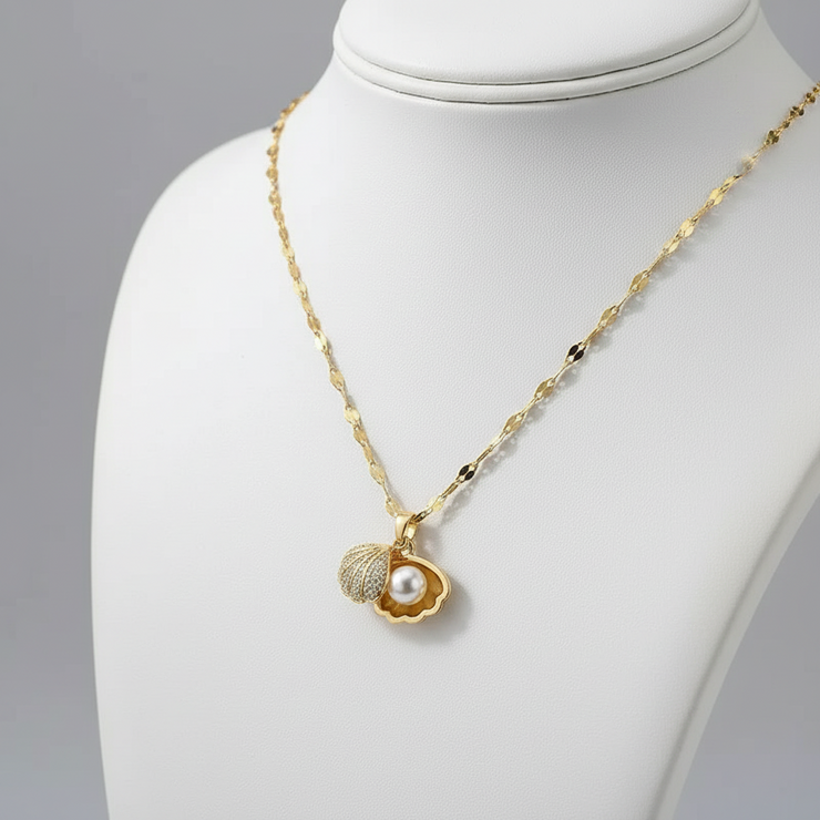 Roselle - Iconic Dainty Shell Necklace