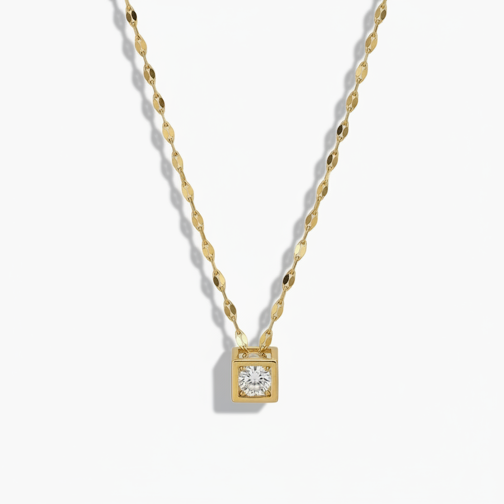 Roselle - Iconic Dainty Necklace Diamond