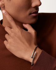 Snowlier -  Silver Screw Bracelet