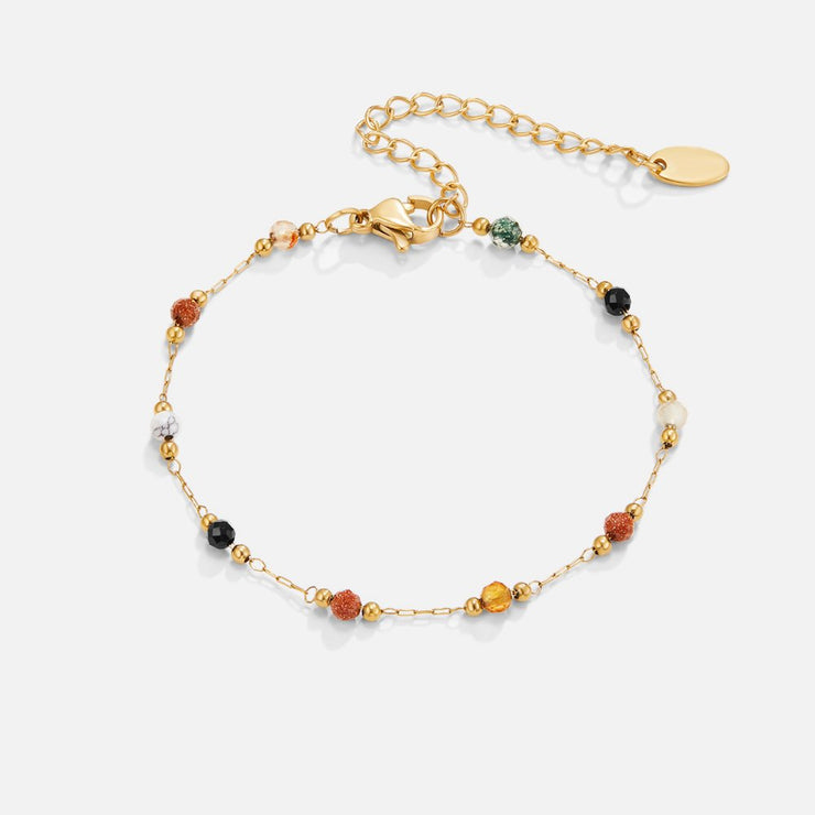 Kara - Beaded Stone Bracelet