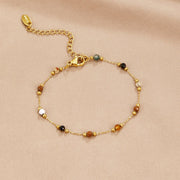 Kara - Beaded Stone Bracelet