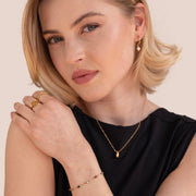 Kara - Beaded Stone Bracelet