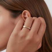 Sylvie - Pearl & Crystal Ring