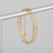 Pamela - Beaded Chain Bracelet