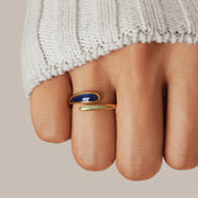 Safira - Blue Wrap Ring
