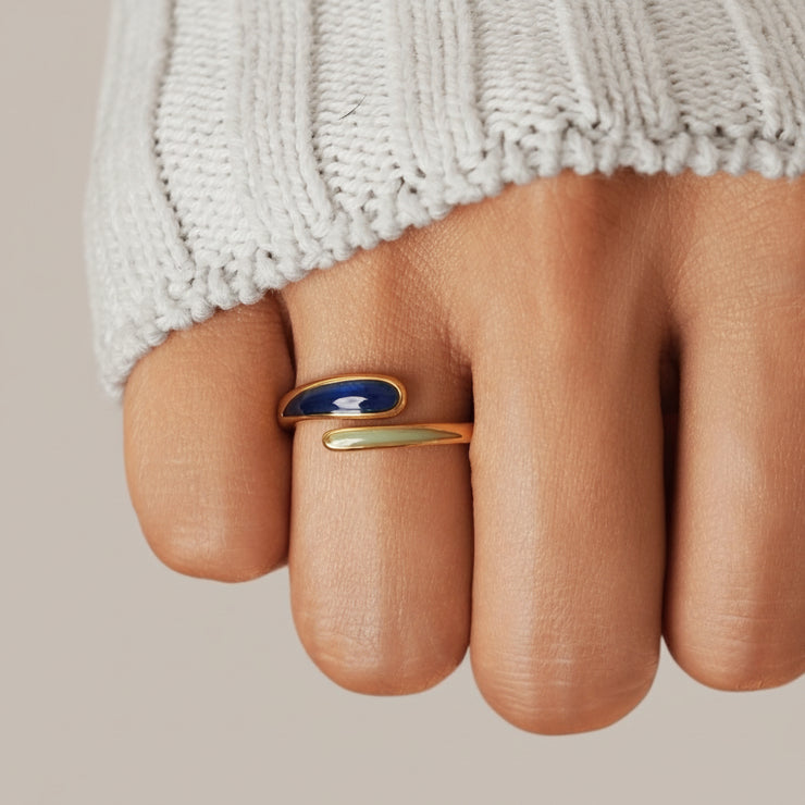 Safira - Blue Wrap Ring