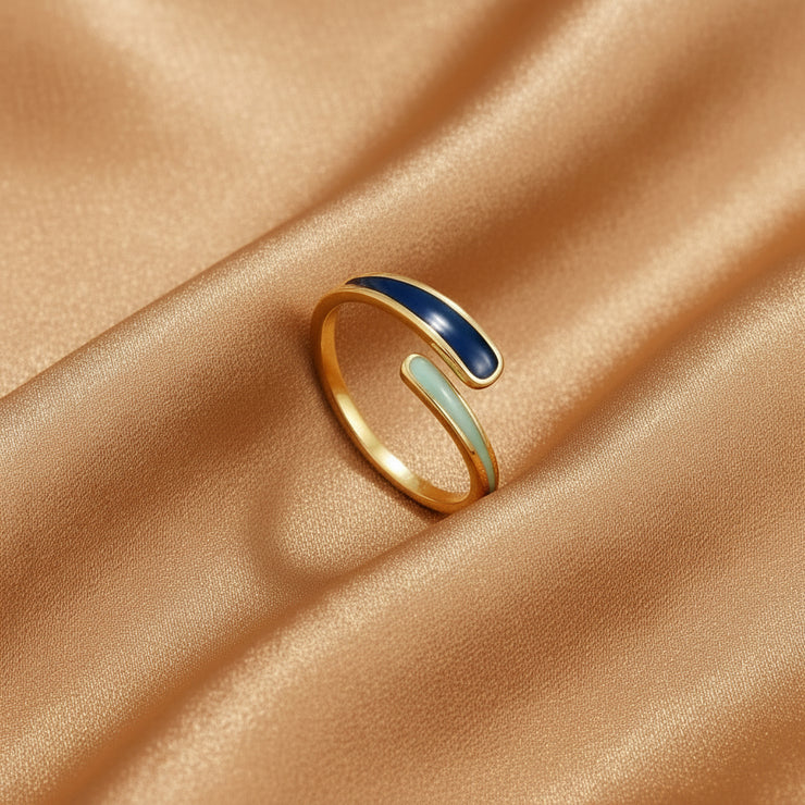 Safira - Blue Wrap Ring