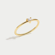 Tiara - Crystal Heart Ring