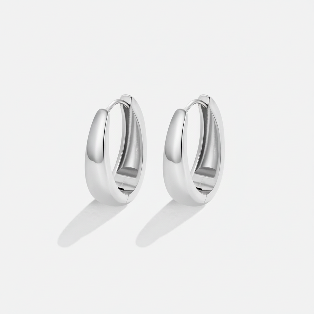 Petra - Chunky Hoop Earrings