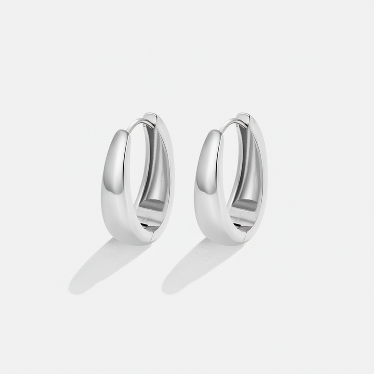 Petra - Chunky Hoop Earrings