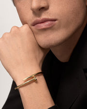 Snowlier - Gold Screw Bracelet