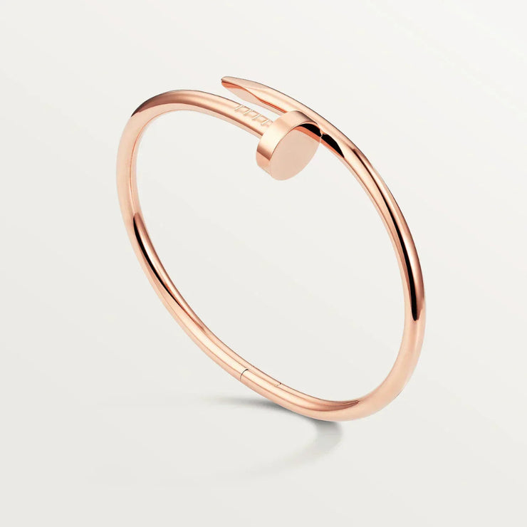 Snowlier -  Rose Gold Screw Bracelet