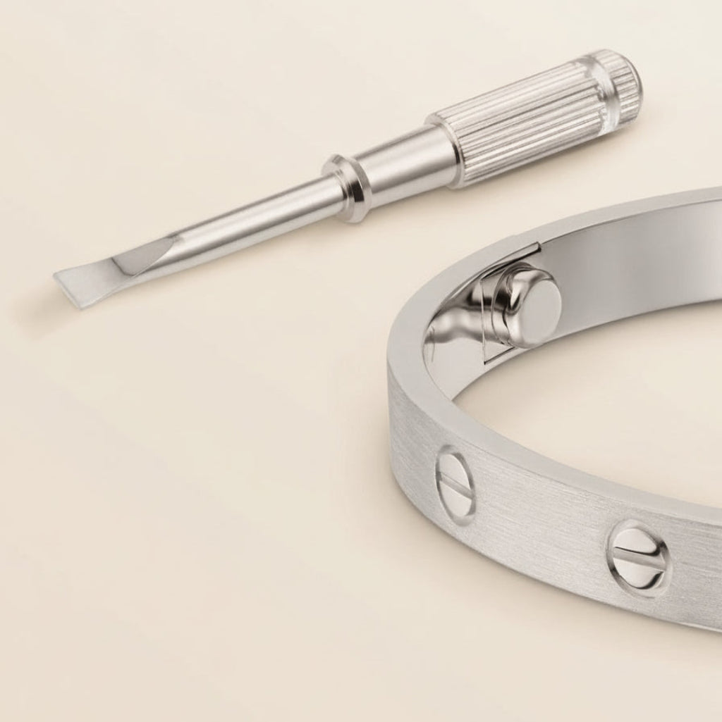 Love Style Screw Cuff Bracelet