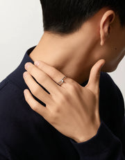 Snowlier - Nail Ring Silver